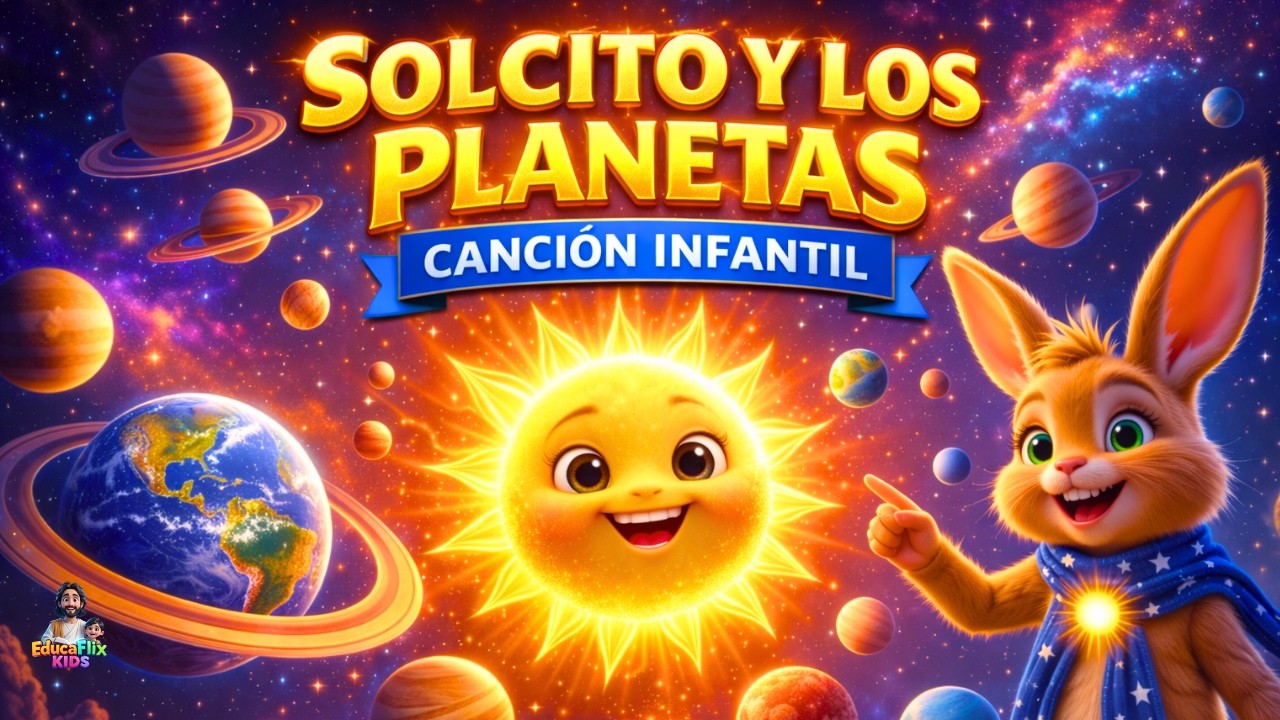 Solcito y los Planetas | Canción Infantil del Sistema Solar para Niños | EducaFlix Kids en Español