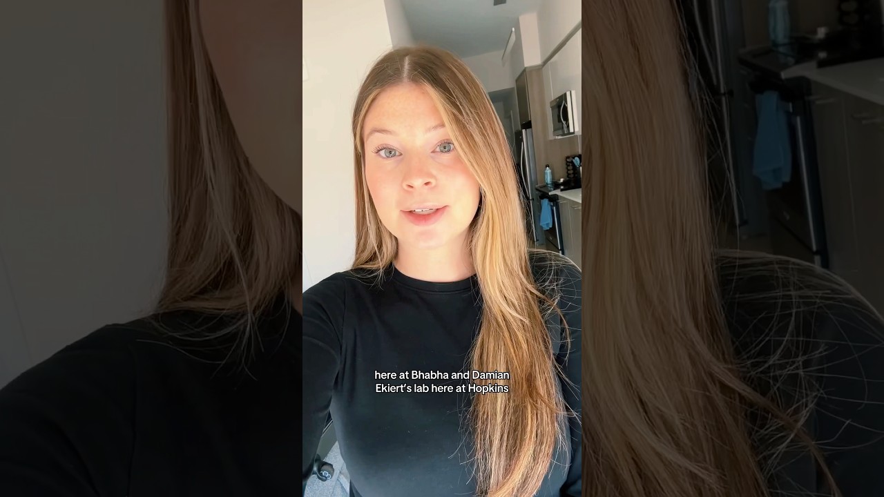 Day in the bio lab with a PhD student 🧫🔬 #jhu #shorts #biology #johnshopkinsuniversity