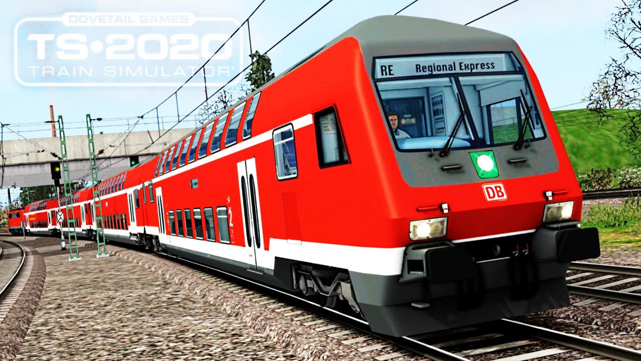 Train Simulator 2020 Rosenheim  - Munich  DB DBbzf BR 111