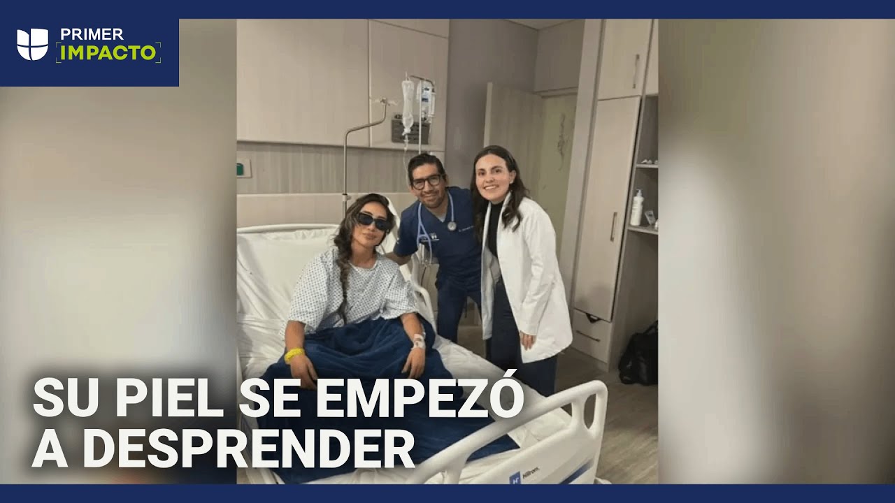 Hispana lucha contra una rara enfermedad que le produce desprendimiento de la piel: 