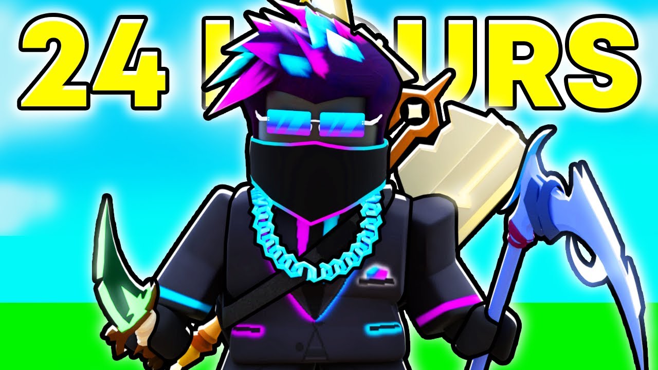 I Mastered EVERY NEW WEAPON In 24 Hours...(Roblox BedWars)