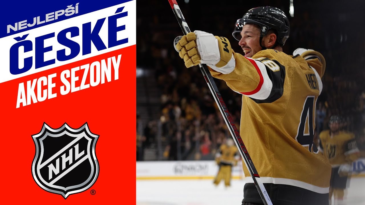 Top české momenty sezony 🇨🇿 Top Plays of the Season from Czech NHL Players