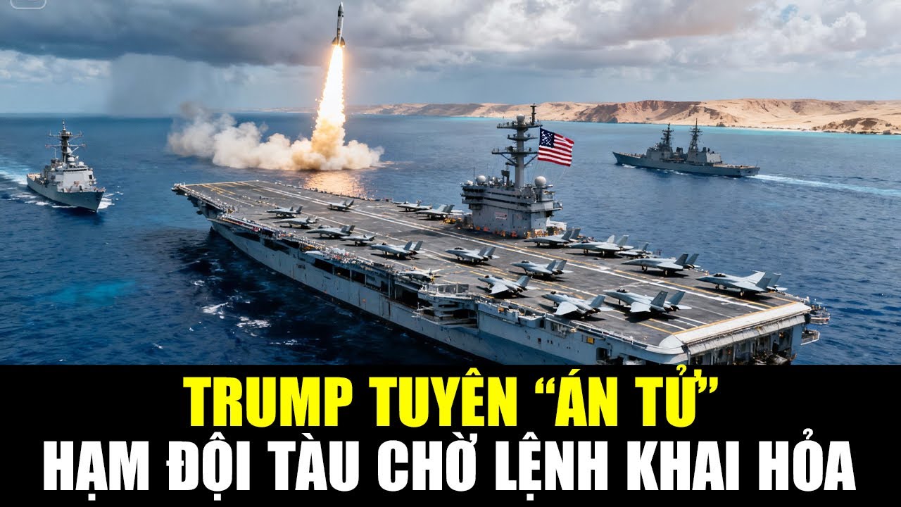 CẢNH BÁO ĐỎ: Tổng thống Trump tuyên 