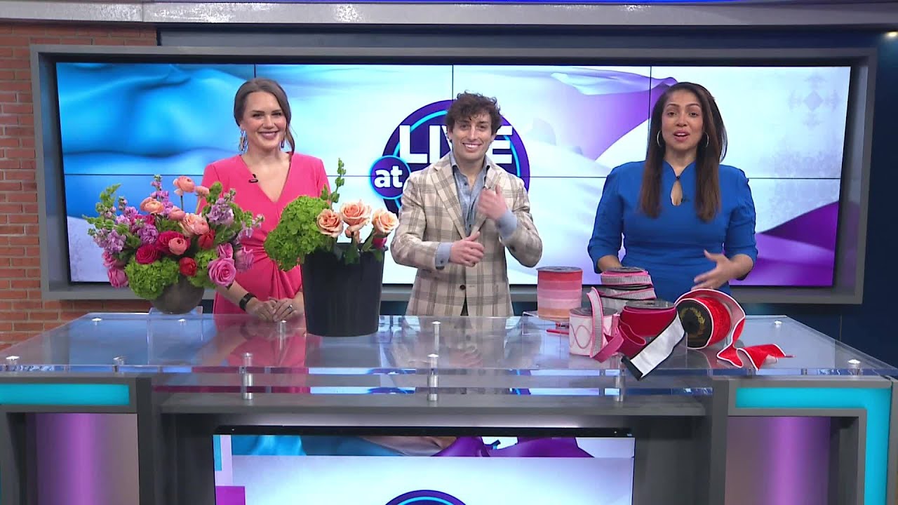 Viral florist John Mark Sharpe shares tips and his ribbon line