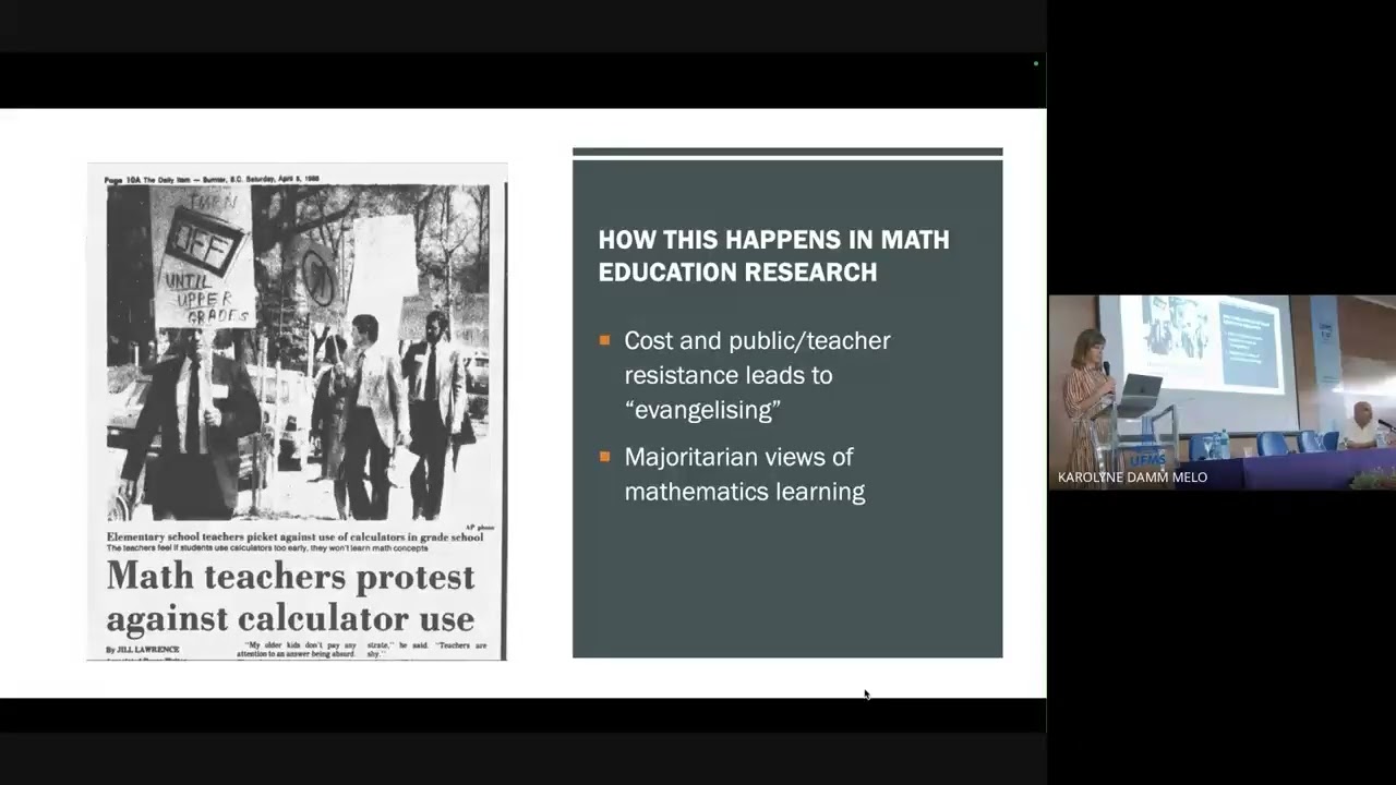 New Imaginaries for Digital Technology in Mathematics Education - V SITEM