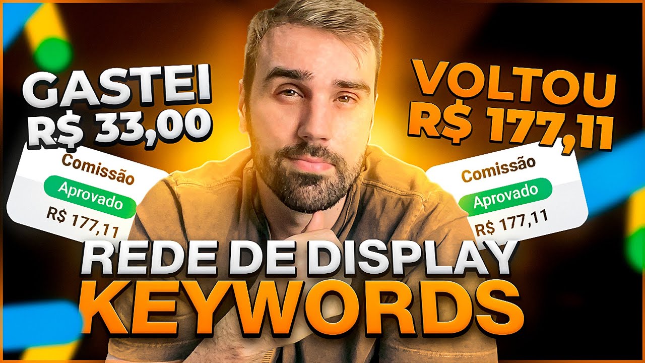 [MOSTREI O PRODUTO] Rede de Display no Google Ads como Afiliado Usando Palavras-chaves (KEYWORDS)