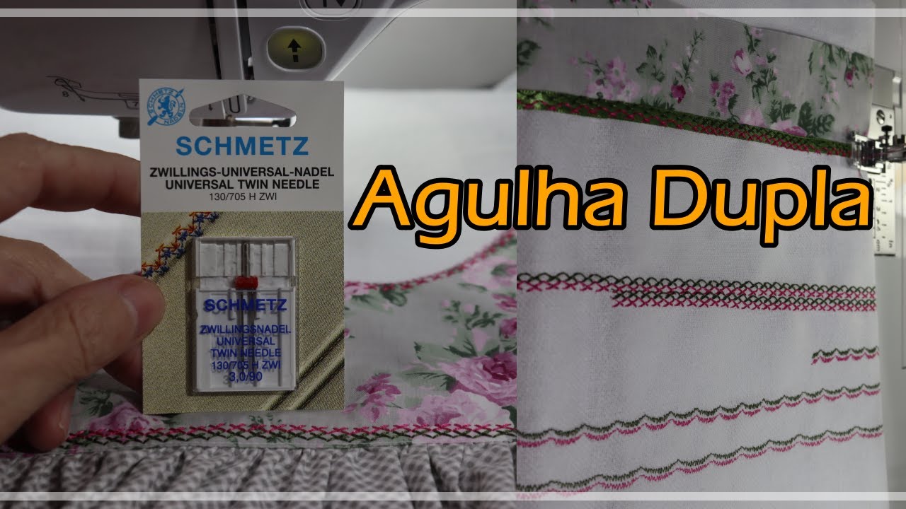 Agulha Dupla NQ 1300 Da Brother