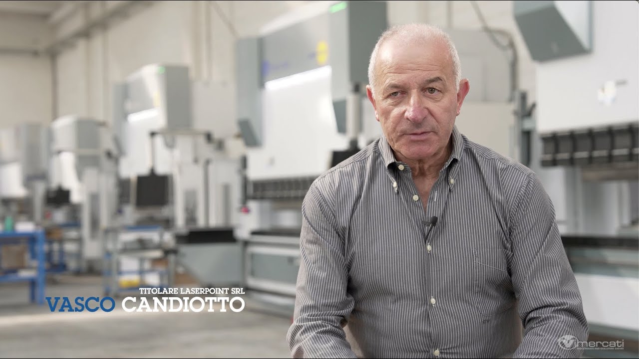 5 Presse Piegatrici Vimercati di cui una in cella robotizzata per Laserpoint - Case History