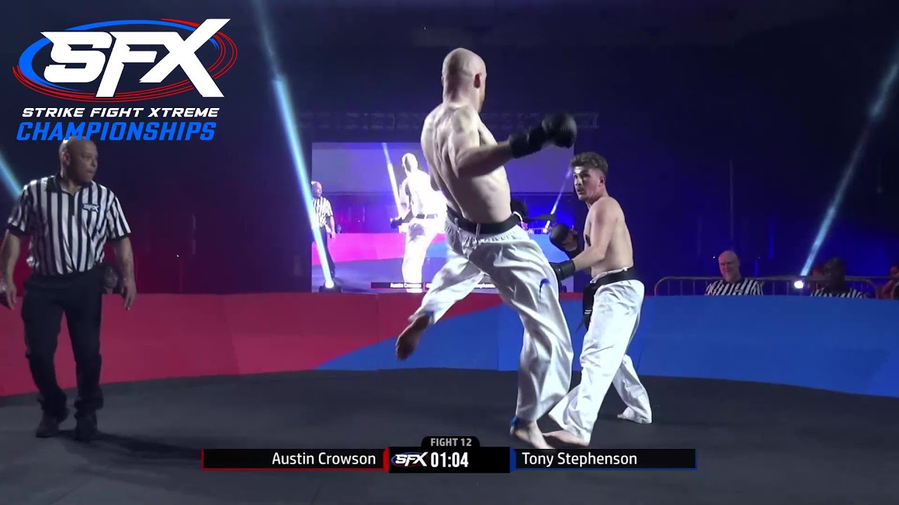 Austin Crowson VS Tony Stephenson - SFX Strike Fight Xtreme Championships