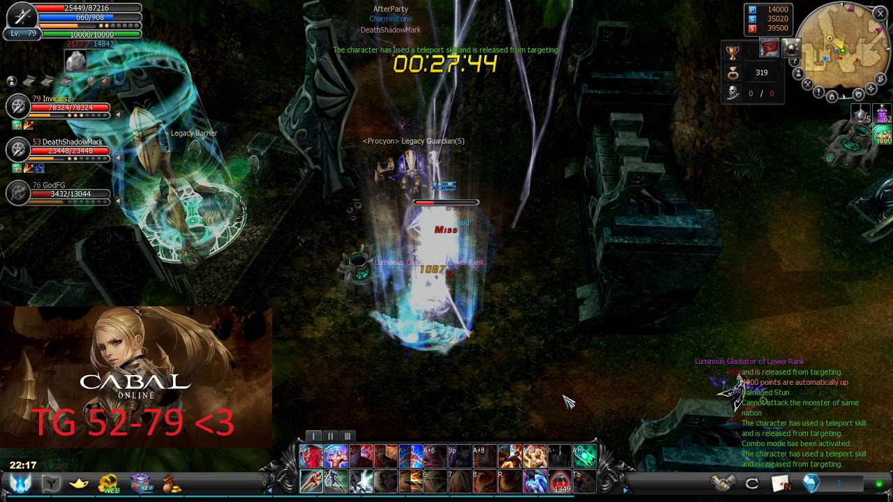 MrSean (WA) Cabal Online Mercury (EU) TG52-79