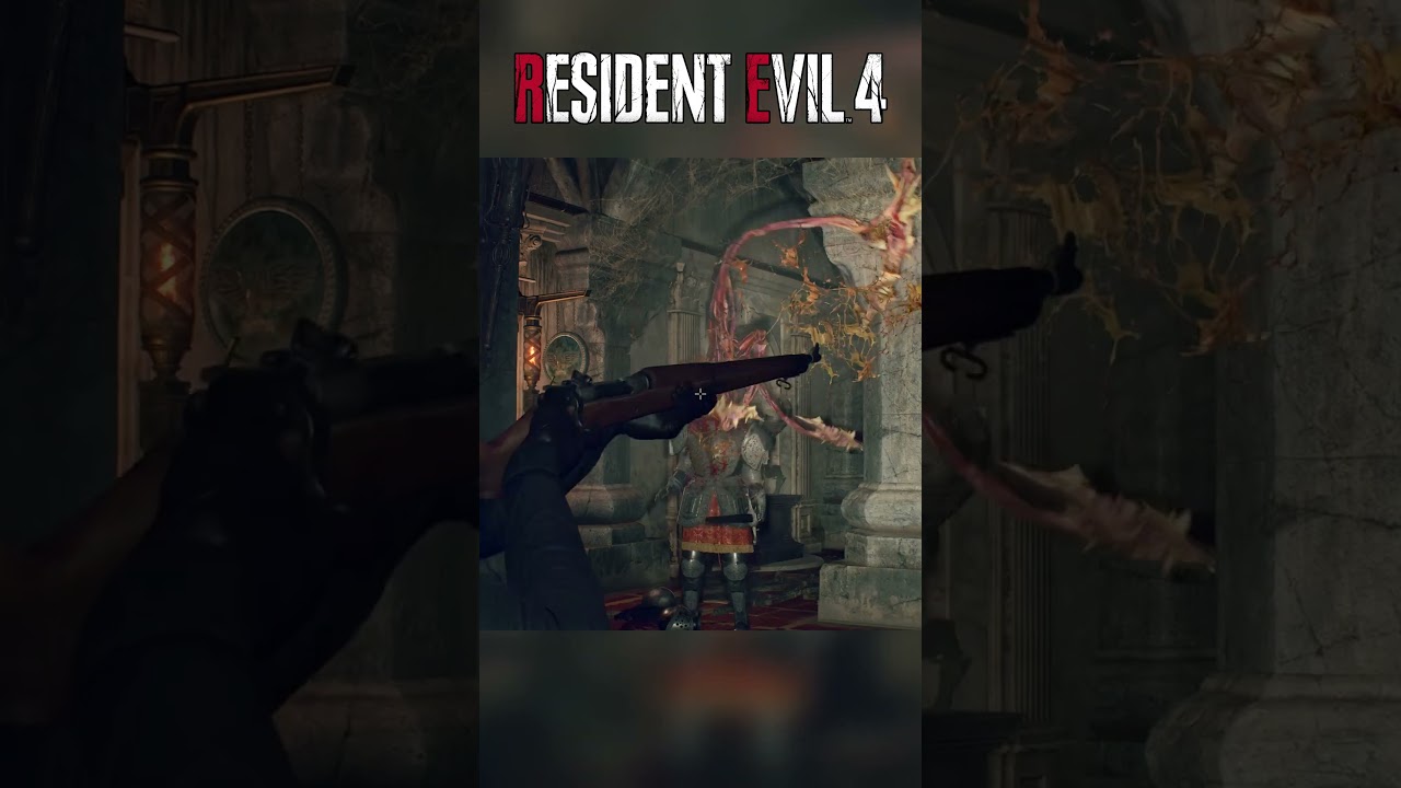 Third Person SR M1903 VS The Merciless Knight - Resident Evil 4 | Professional Difficulty