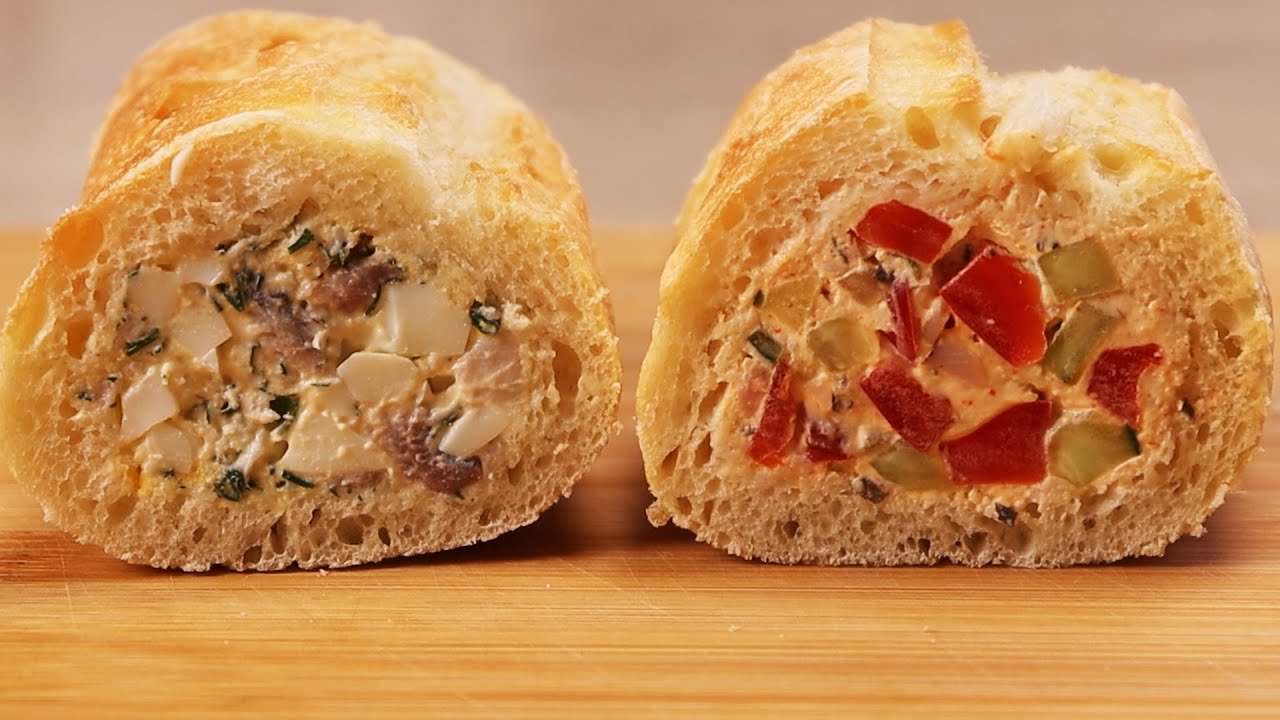 Hast du Brot? Neue Art, unglaublich leckere Sandwiches zuzubereiten und Ihre G&auml;ste zu &uuml;berraschen