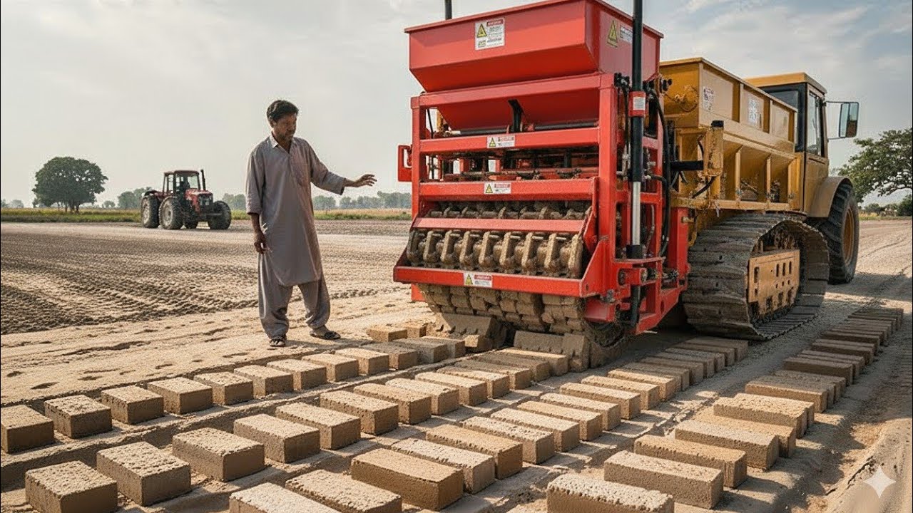 How Millions of Bricks Are Made in Just One Day | Complete Brick Manufacturing Process