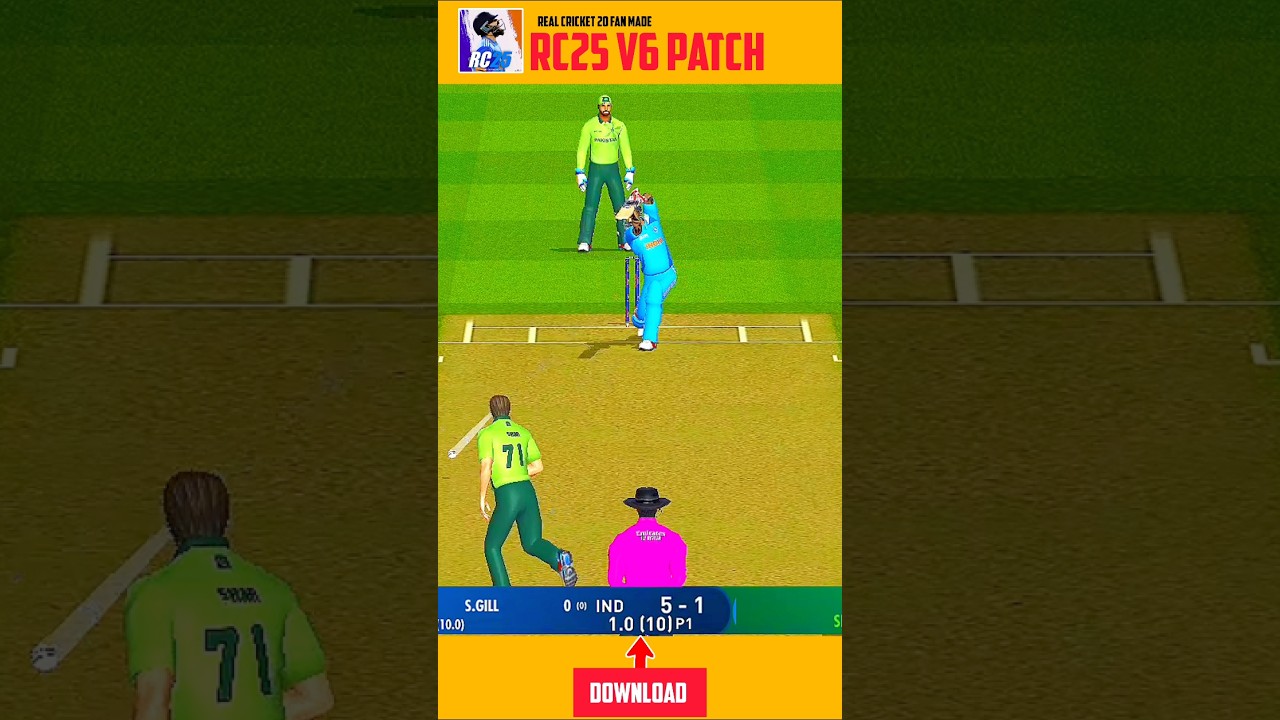 Real Cricket 25 V6 Download link 💥 #Shorts #Viral #YTShorts