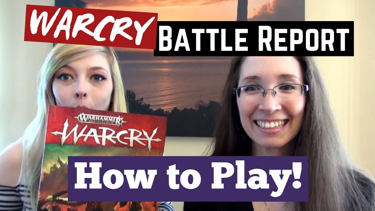 Warcry ! Battle Report and How to Play Using the Starter Set