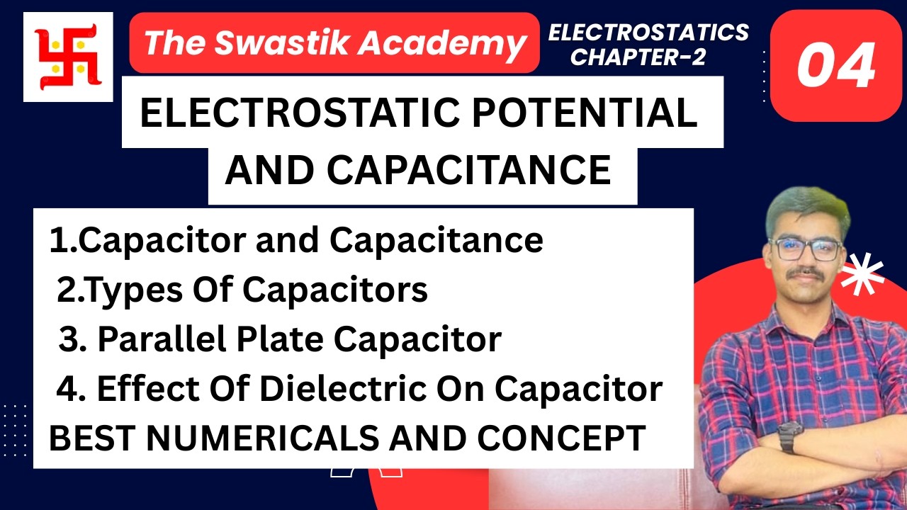 Capacitor and Capacitance, Parallel Plate Capacitor, Effect of Dielectric NEET/JEE Best Numericals