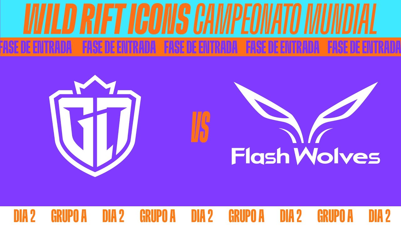 [Portuguese] Game Lord x Flash Wolves | Wild Rift Icons - Fase de Entrada