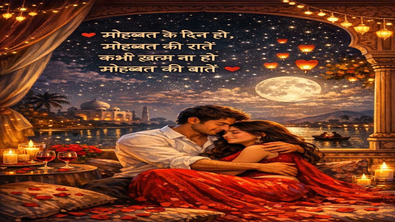 mohabbat ke din hai mohabbat ki raatein Love Hindi Song 