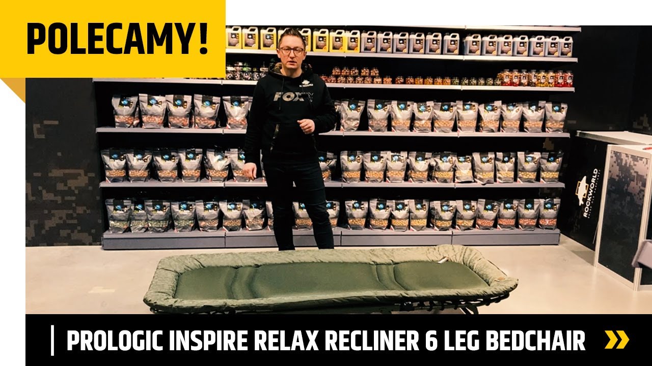 Polecamy - Prologic Inspire Relax Recliner 6 Leg Bedchair