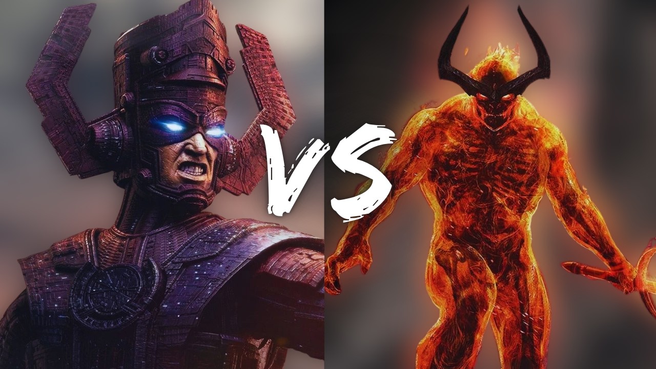 Galactus vs Surtur | Super Rap Battle