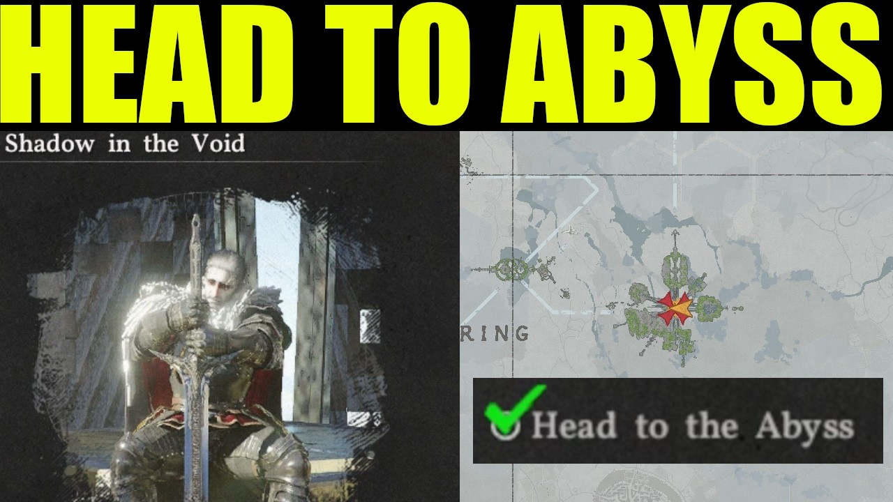 Crimson desert - how to head to the abyss (Location) | shadow in the void quest guide