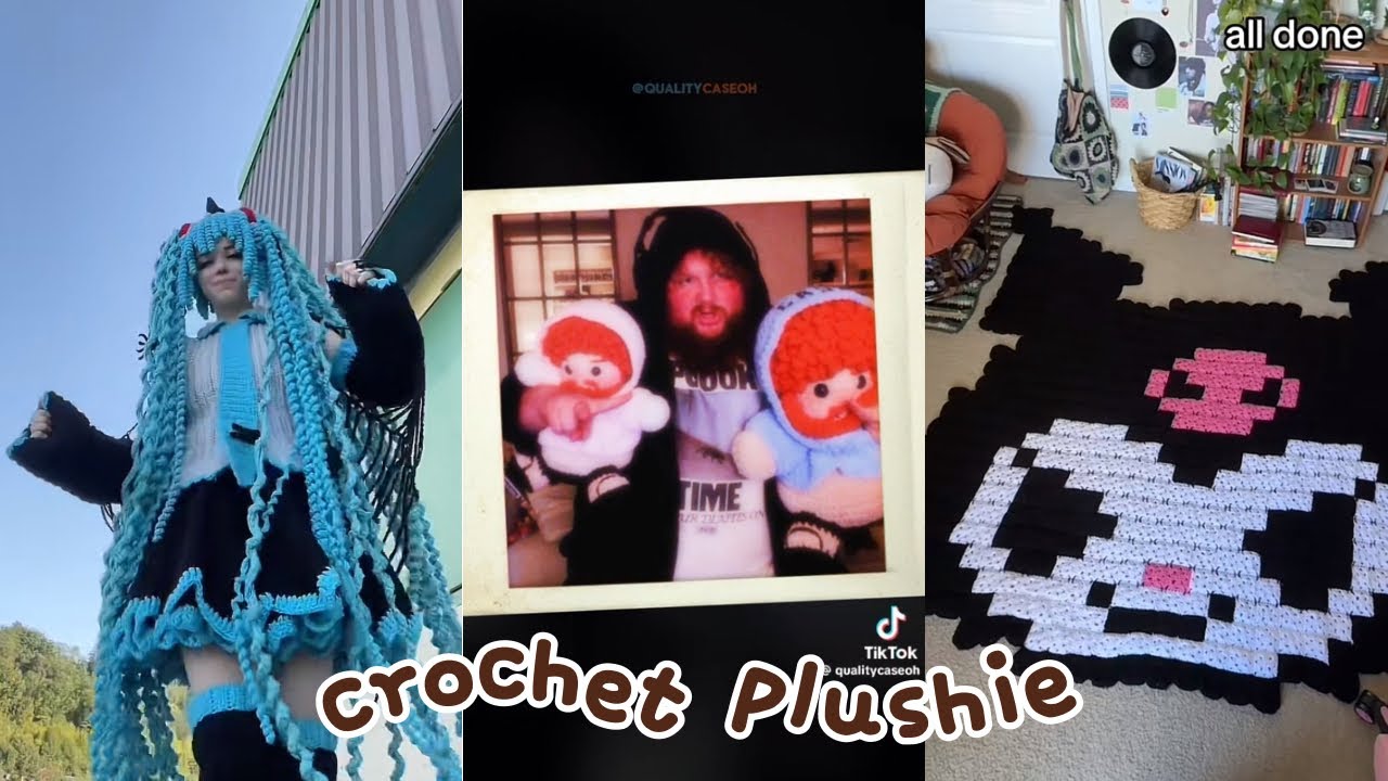 Crochet tiktok compilation 🧶💕 l crochet ideas/ tips/ pinterest inspired #17