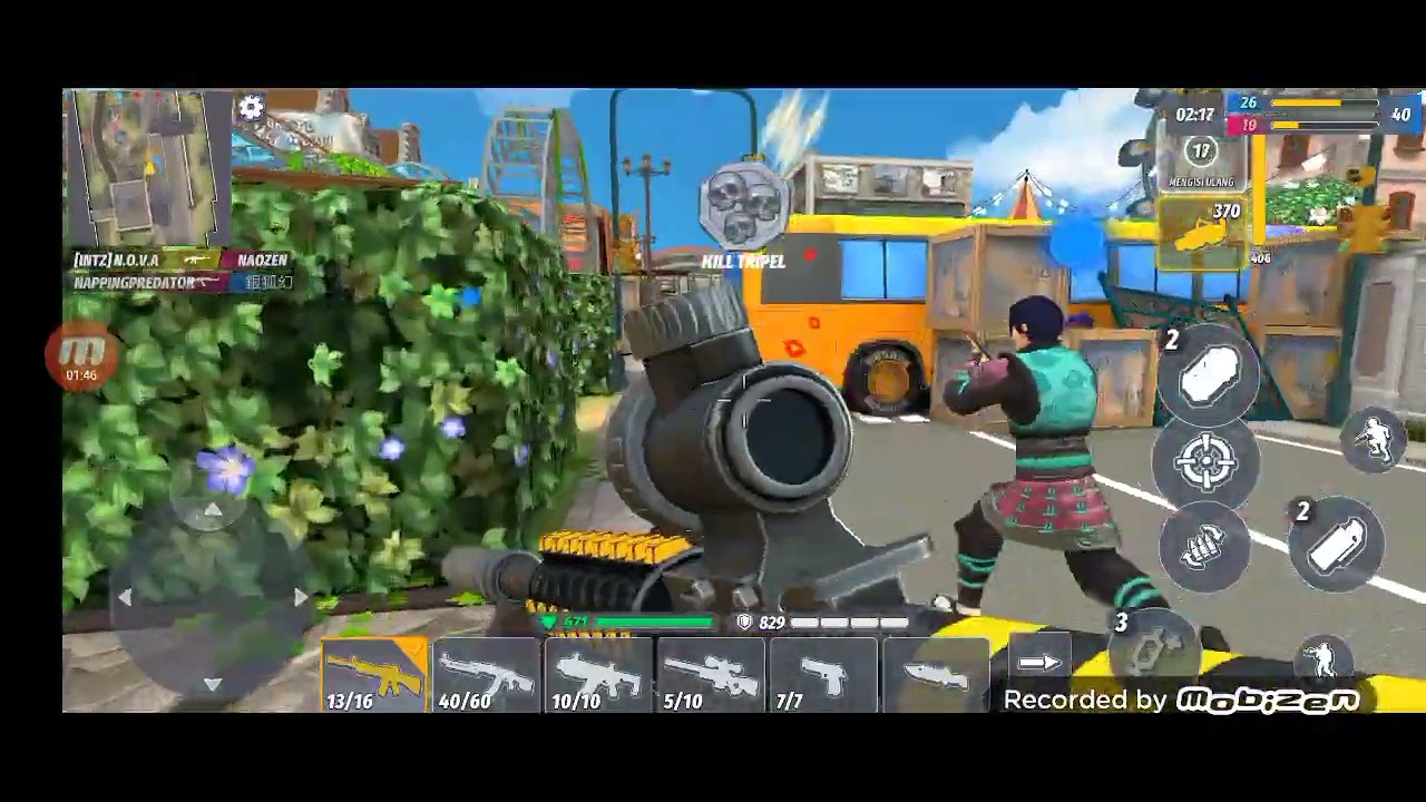 Contra guns gameplay 