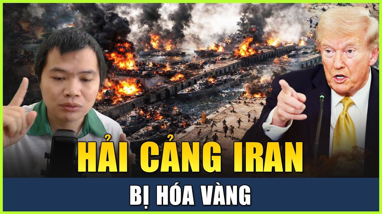 Live 05-03 (Tối): Hải Cảng Iran Chấn Giữ Eo Biển Hormuz, Bị Liên Quân Mỹ-Israel Tấn Công