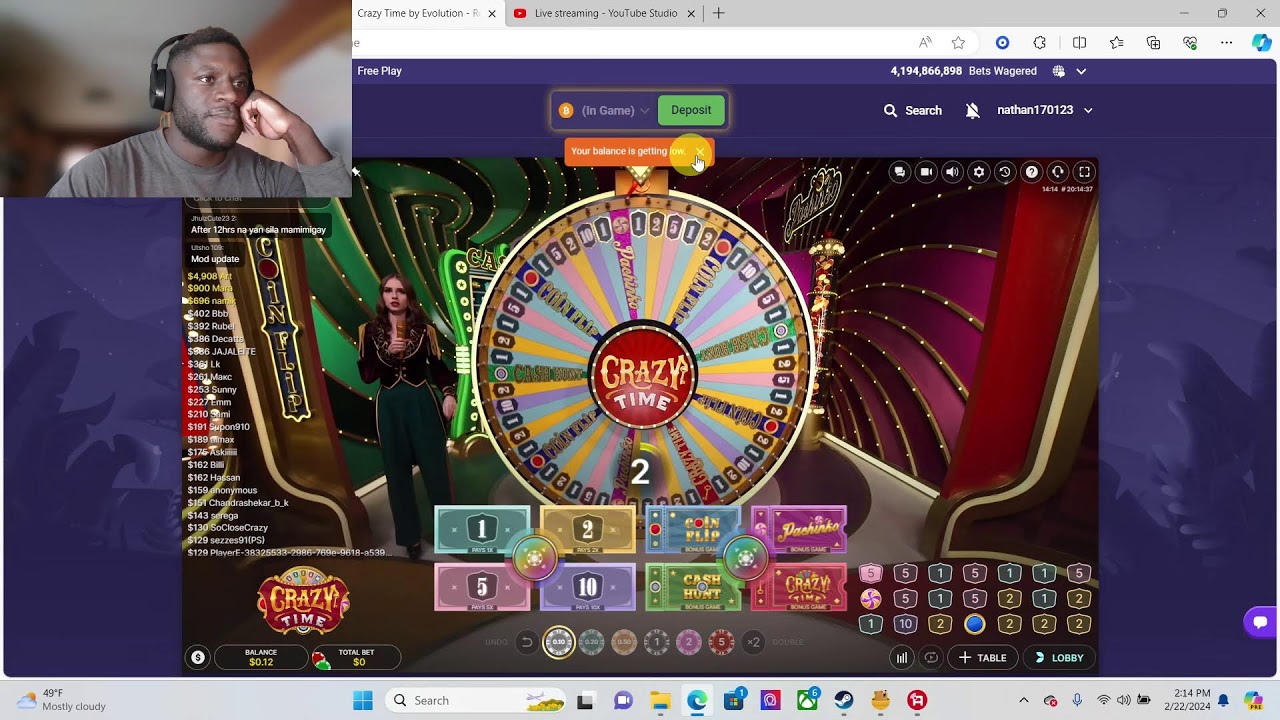 ROOBET LIVE CASINO!