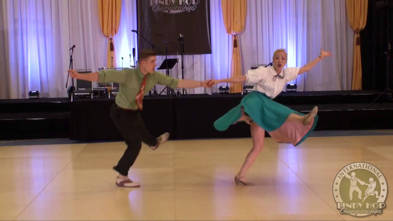 ILHC 2014 - All Star Lindy JnJ - Finals - Mike Roberts & Hyunjung Choi