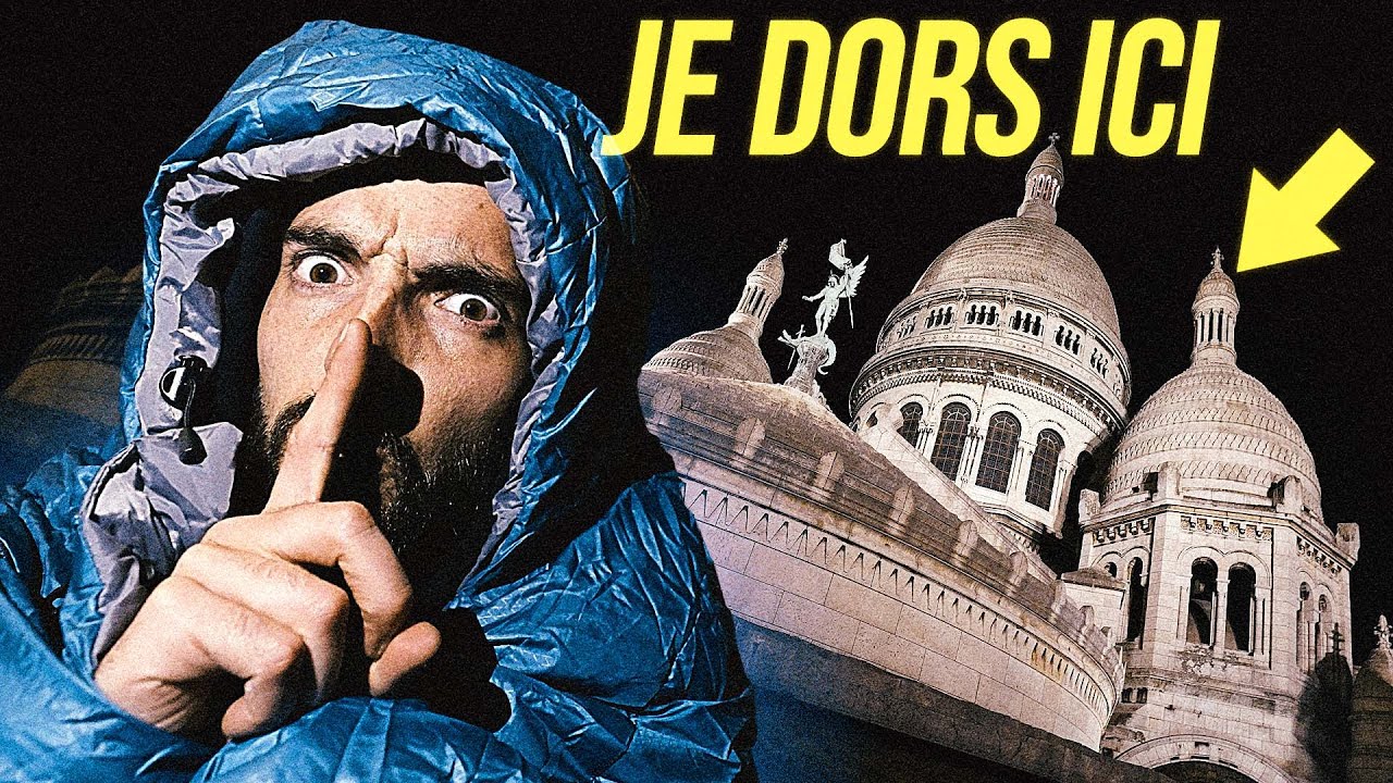 DORMIR ILLÉGALEMENT SUR LE SACRÉ COEUR !