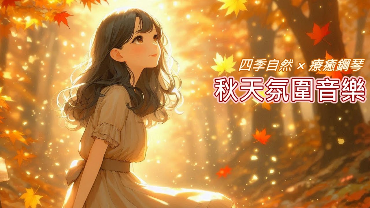 【紅葉の旋律】🍂 秋の午後 × 鋼琴BGM｜森野光のSlow Life Music 