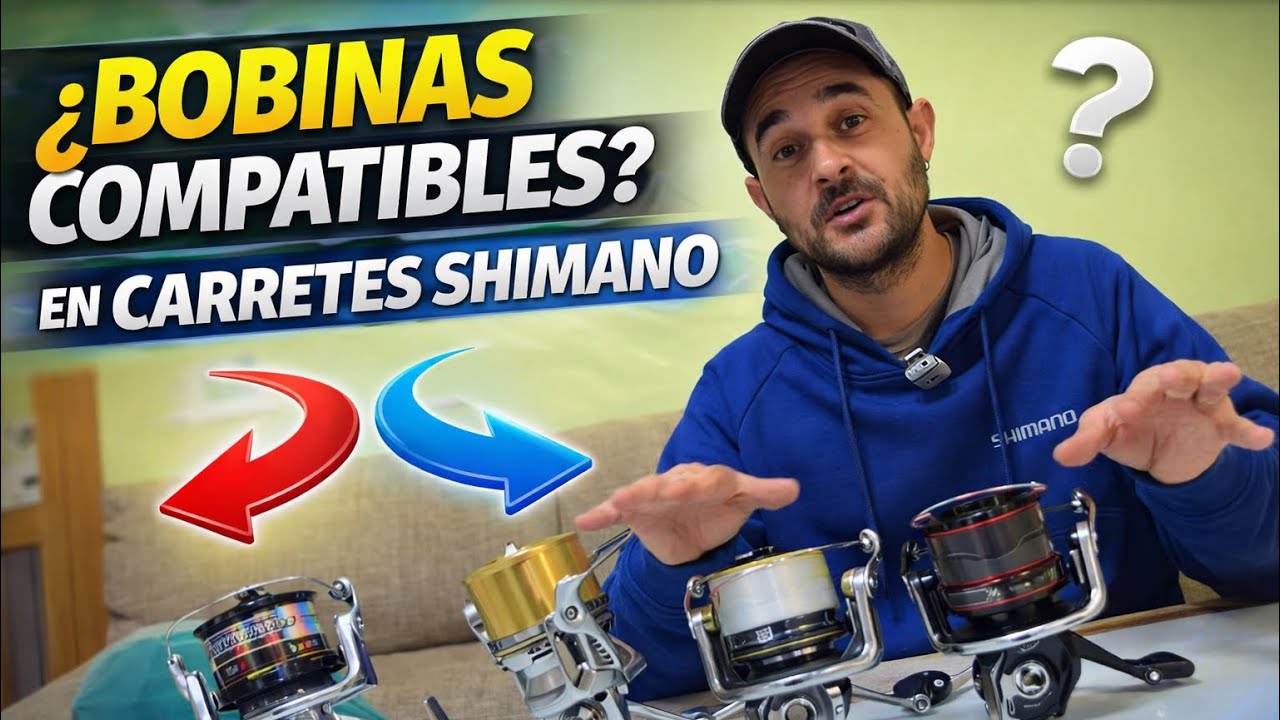 compatibilidad de bobinas SHIMANO