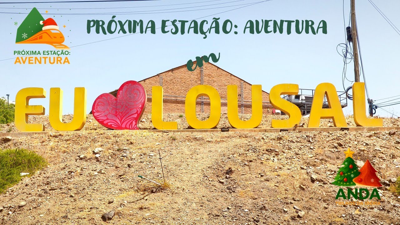 PRÓXIMA ESTAÇÃO AVENTURA nas MINAS do LOUSAL  #MinasDoLousal #ErmidasSado  #PatrimónioIndustrial