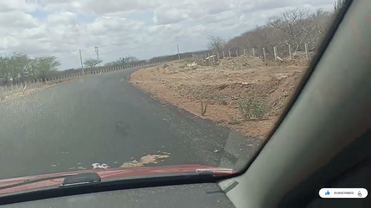 Nova pista que  vai pra Gurjão pb..escreva se no canal..