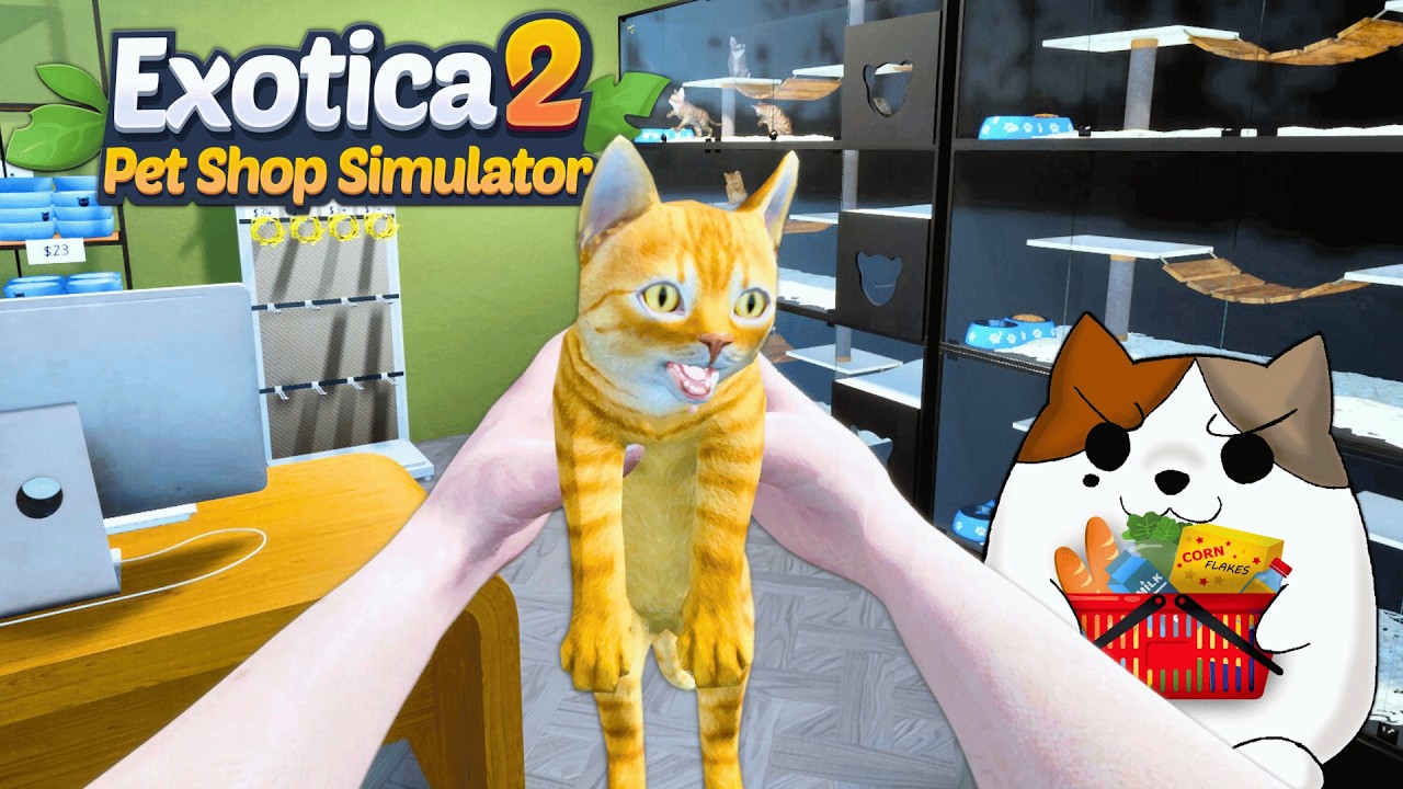 Exotica 2: Pet Shop Simulator First Look! | New Pet Store Sim!