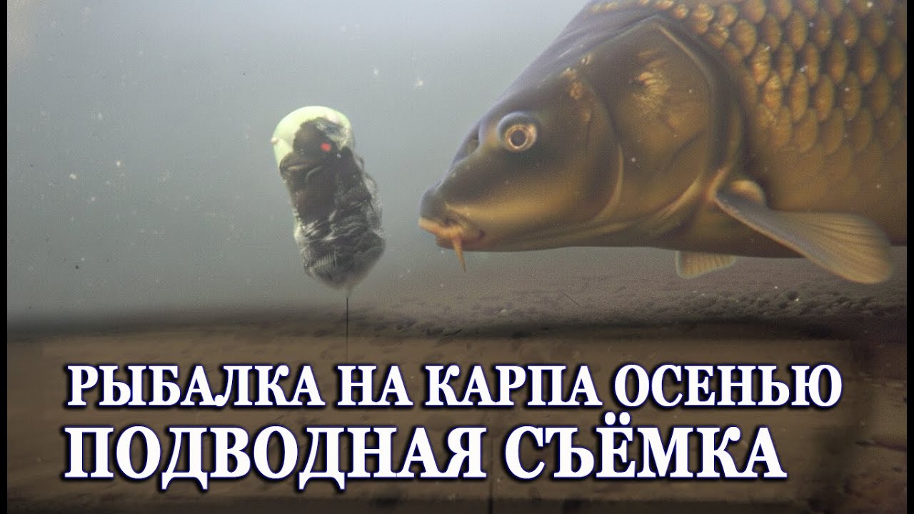 КАРП ОСЕНЬЮ c ПВА: ПОДВОДНАЯ СЪЁМКА! (Секреты ловли в холодной воде)