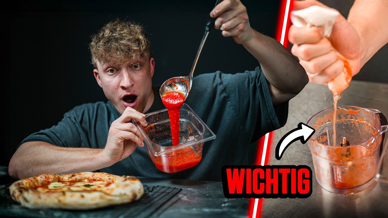 Die BESTE (und einfachste) Pizza-Sauce die du machen kannst!
