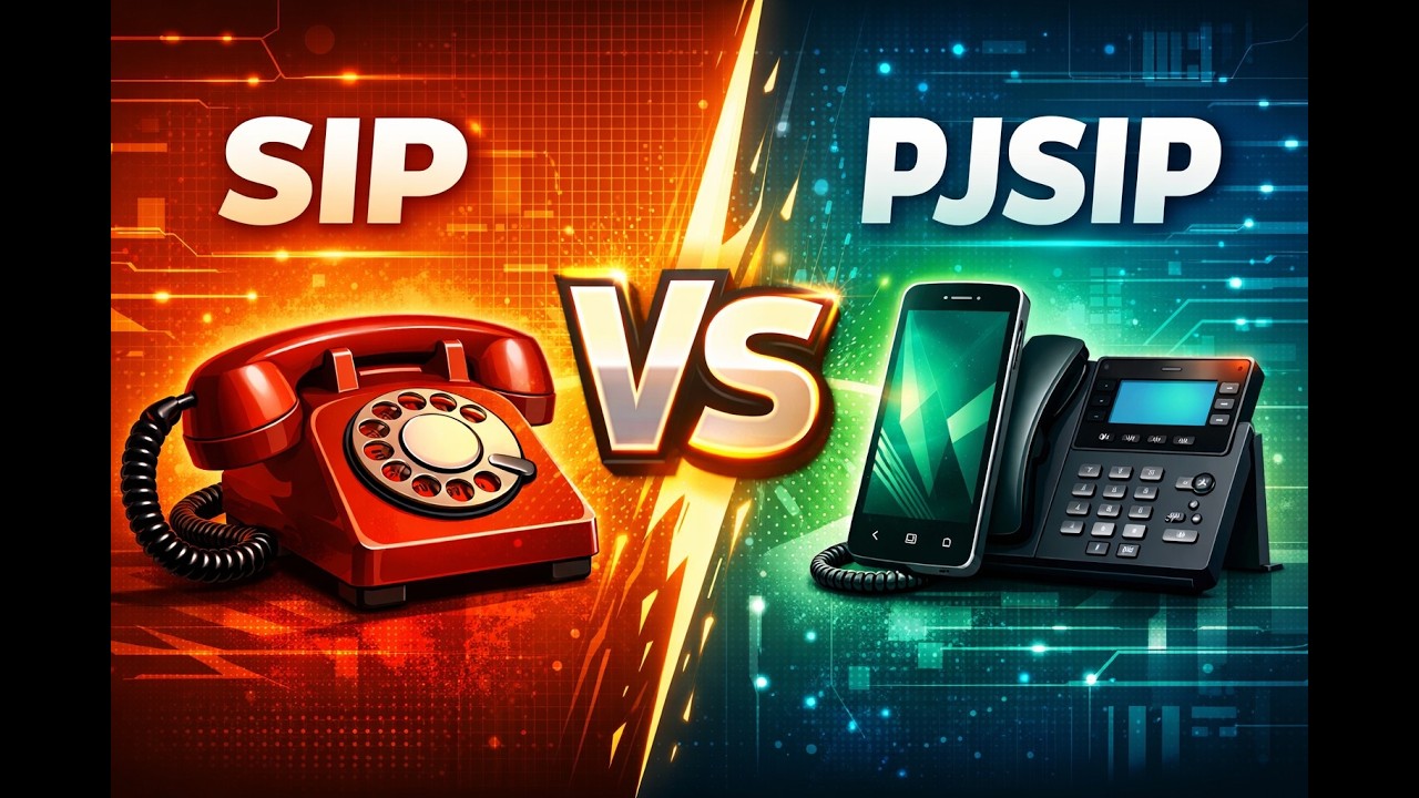 PJSIP vs SIP en Asterisk: diferencias reales explicadas con gráficos y demo