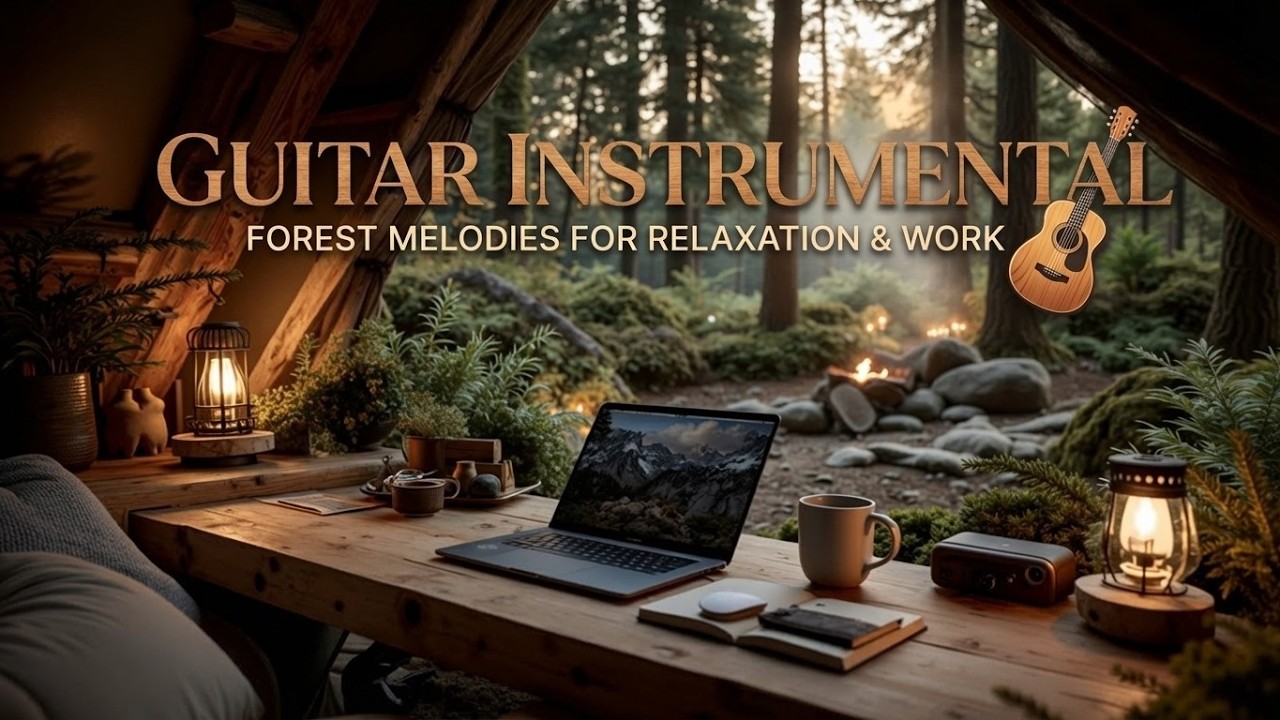 Relaxing Guitar Music | Acoustic Guitar Instrumental - Спокойная гитарная фоновая музыка для учебы