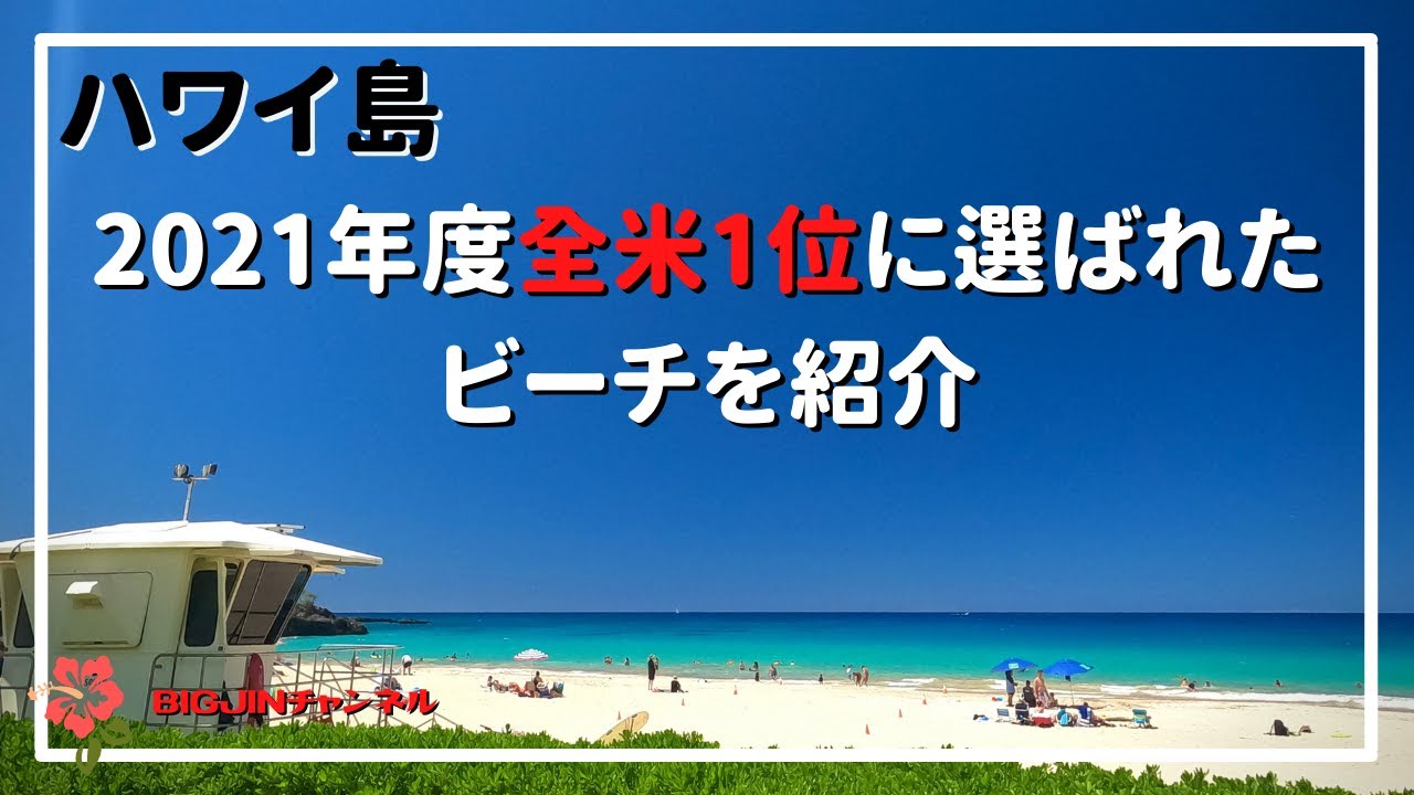 ハワイ島のビーチが全米1位に選ばれました！