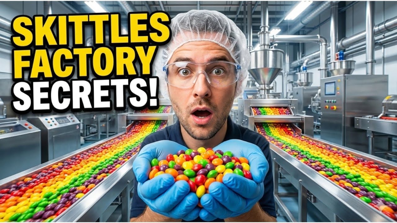 How Skittles are Made in the USA | Inside the Factory Process