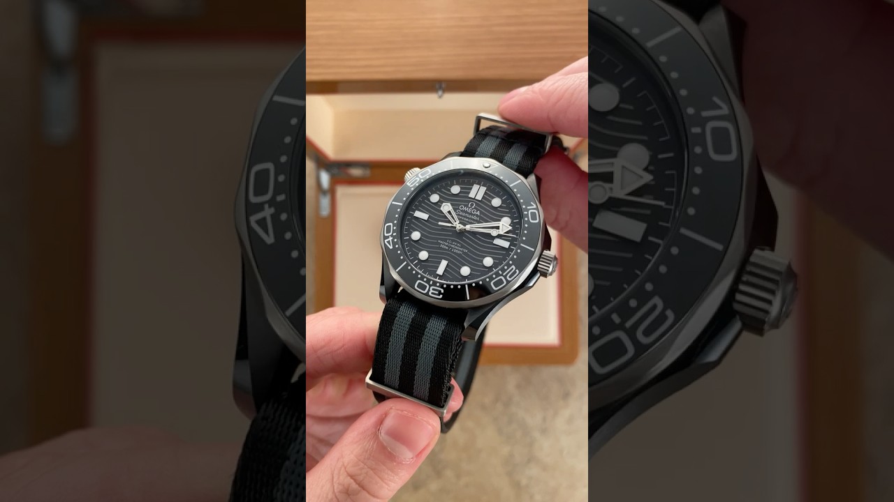An ALL Black Ceramic Dive Watch? Unboxing an Omega Seamaster