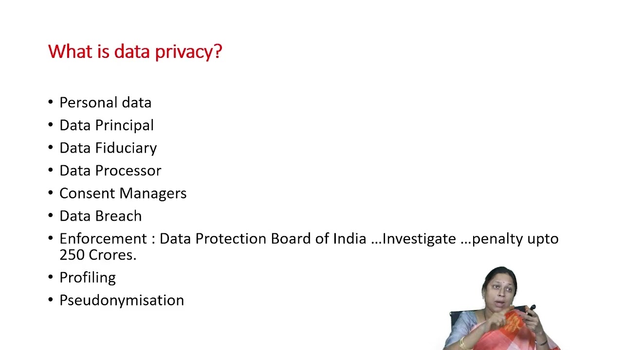 Emerging Issues and Crimes in Internet & Data Protection ( Privacy)