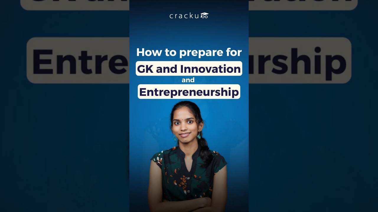 How To Prepare For CMAT GK & Innovation And Entrepreneurship