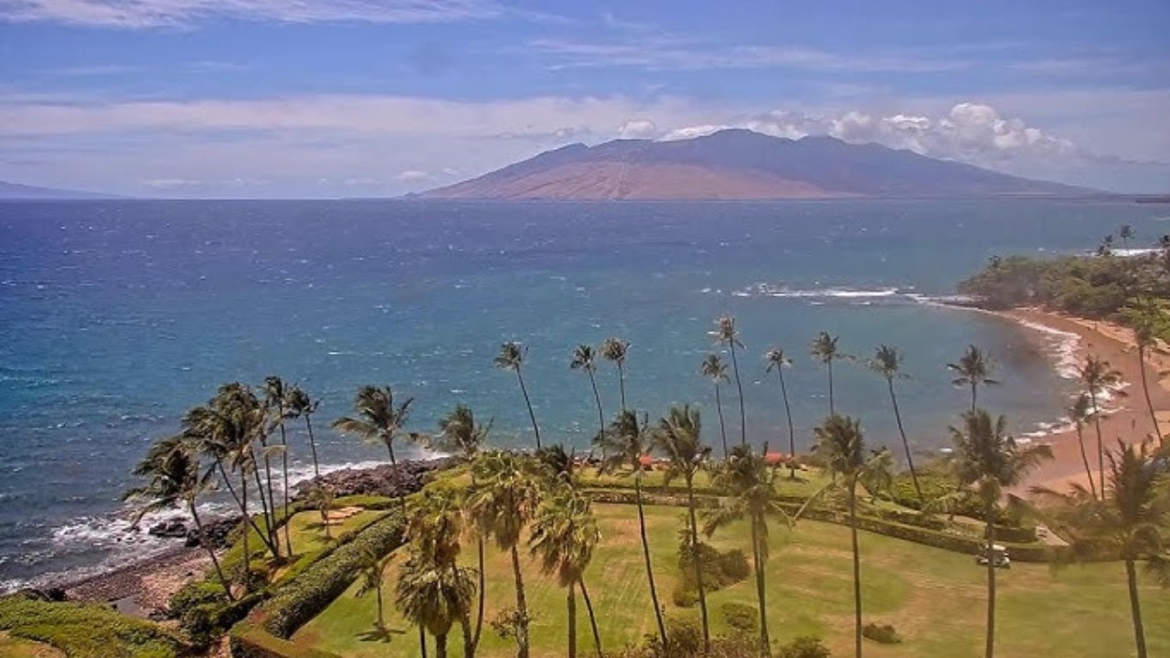Wailea Beach Resort LIVE | Maui Hawaii Beach Cam | Hawaii Resort Beach Webcam