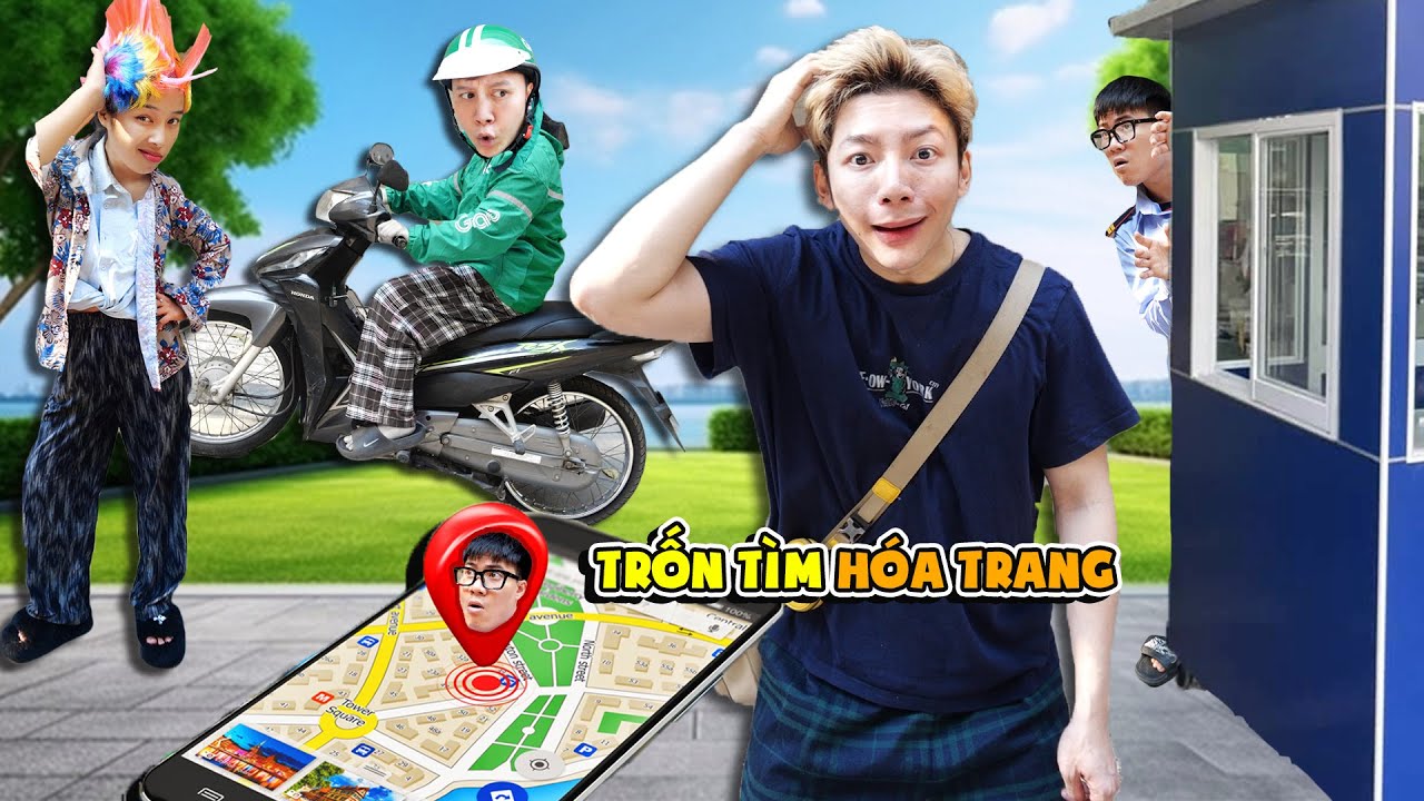 Trốn Tìm Hóa Trang Theo Định Vị Trong Khu Phố!