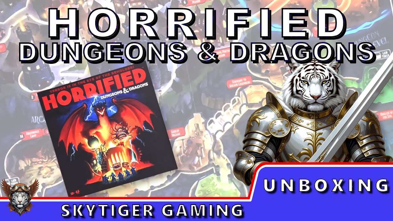Horrified: Dungeons & Dragons (Unboxing) - with Wildscarr