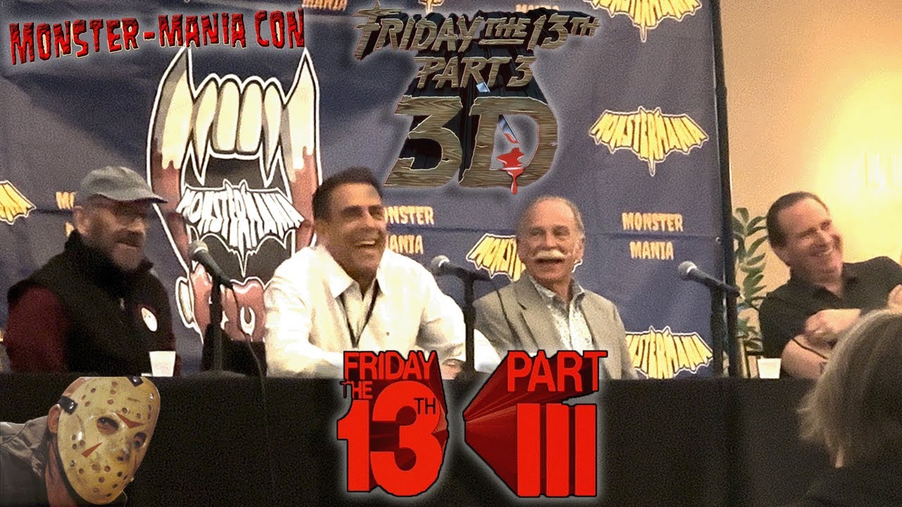 Friday the 13th Part 3 (3D) Cast Reunion Panel - Monster Mania Con 2025 Q&A