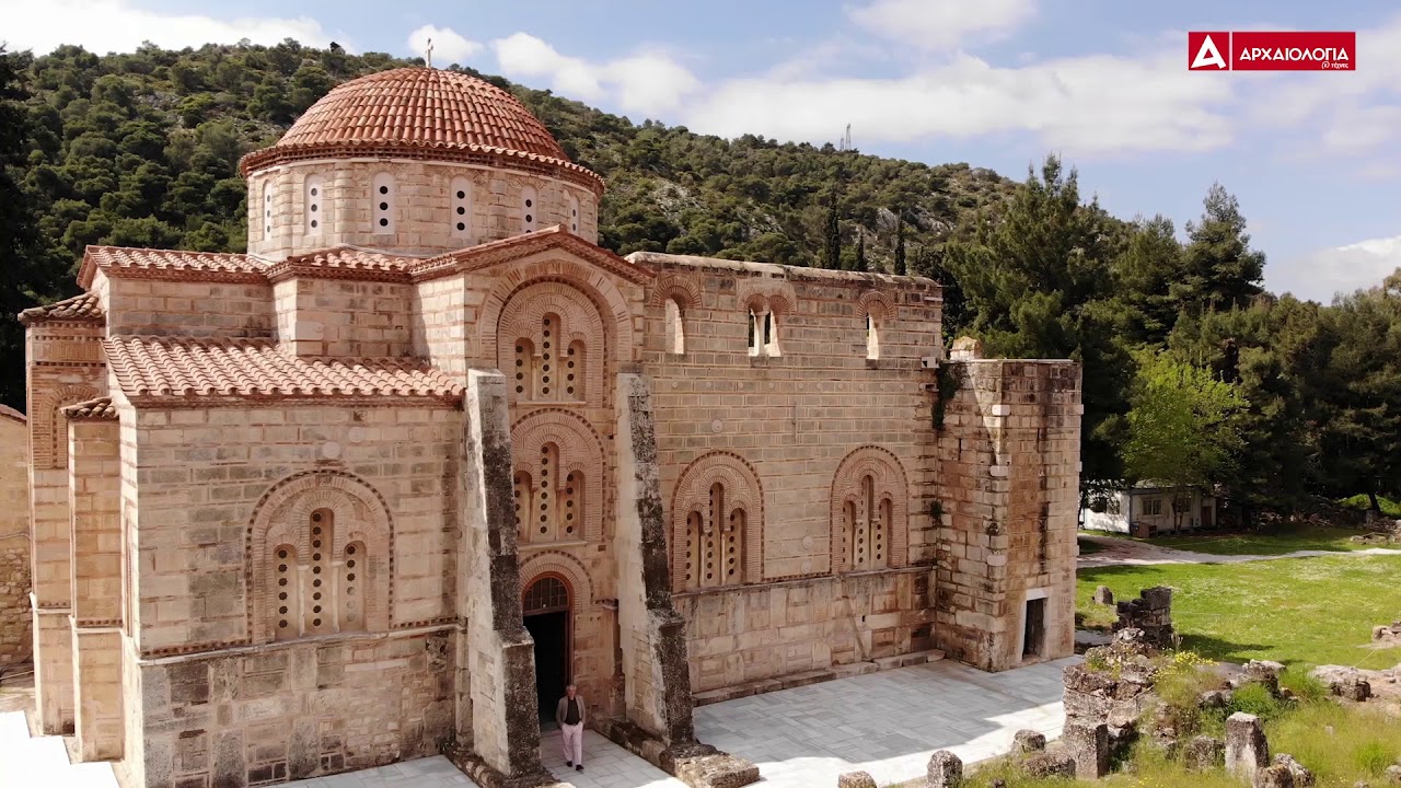 Daphni Medieval Monastery, Athens, Greece | Μονή Δαφνίου